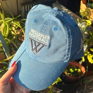 Wellesley softball hat new unused